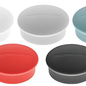 magnetoplan Discofix aimant rond "mini", couleurs assorties