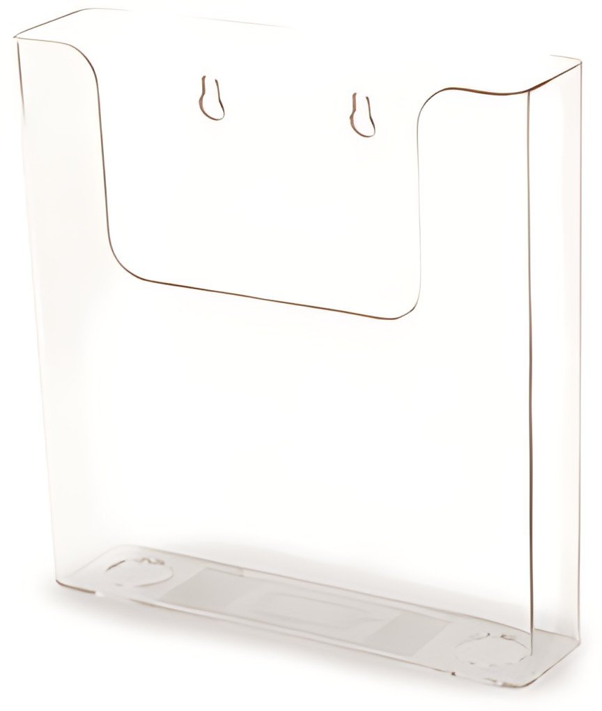 deflecto Porte-brochures, dos plat, A5 portrait, transparent