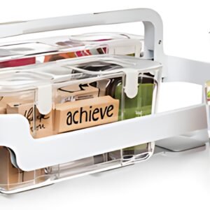 deflecto Système de rangement Caddy Organizer, blanc