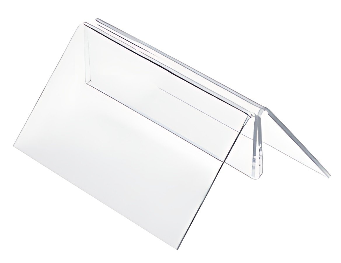 deflecto Support pour cartes et brochures, transparent