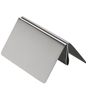 deflecto Présentoir de table, acier inoxydable