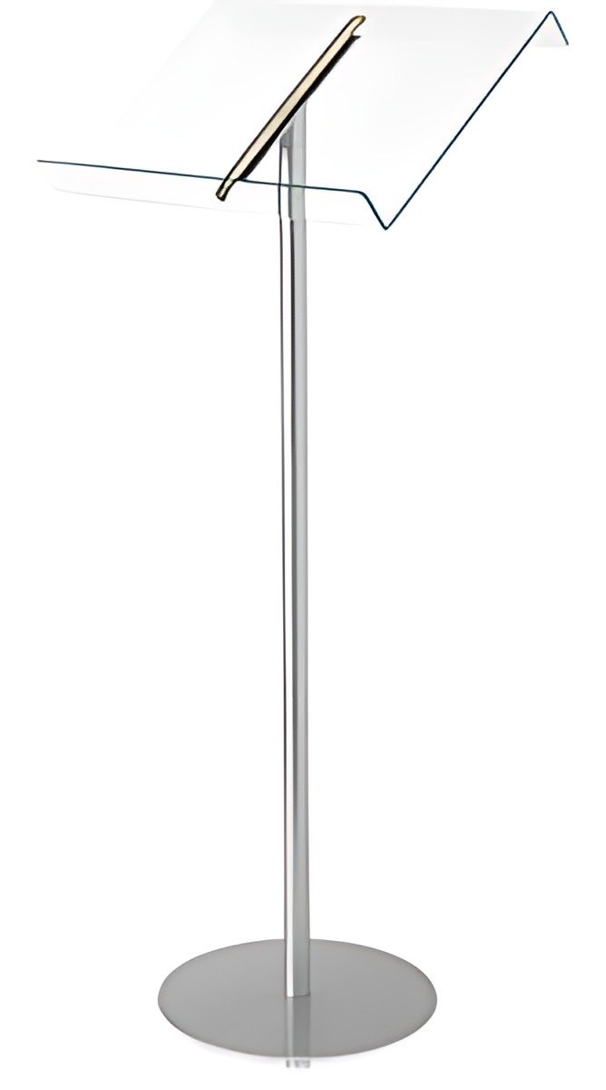 deflecto Pupitre, transparent/argent