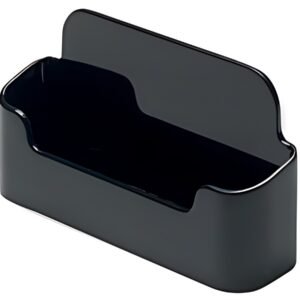 deflecto Porte-cartes de visite, 1 compartiment, noir