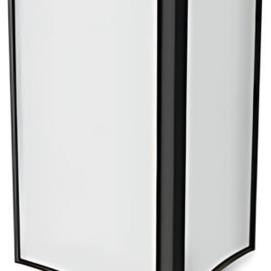 deflecto Porte-visuel, rotatif, 3 faces, format long