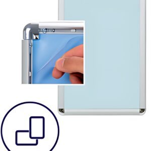 FRANKEN Cadre porte-affiches A3, largeur du cadre: 25 mm