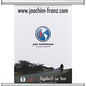 FRANKEN Profilé clipsable pour affiche, aluminium, argent