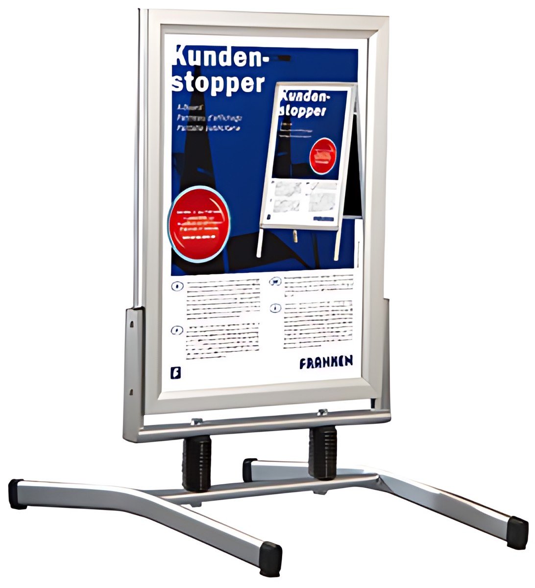 FRANKEN Panneau d'affichage "Outdoor Plus", format A1