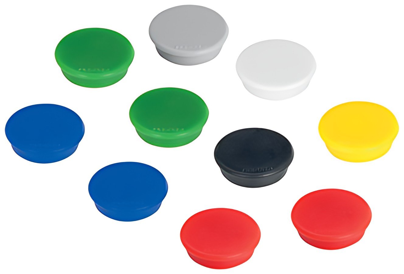 FRANKEN Aimant de fixation, force adhésive: 2,5 kg, gris