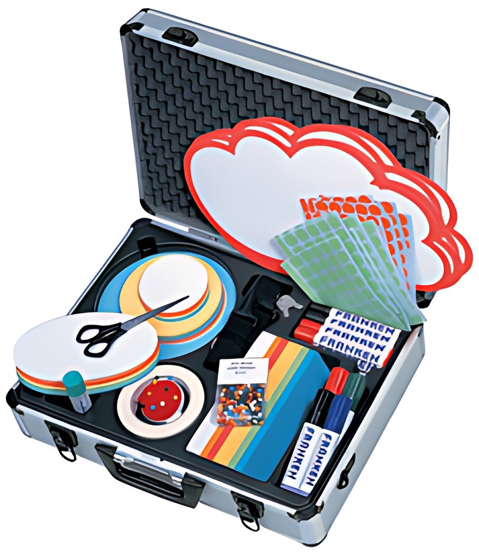 FRANKEN Valise de présentation KOMPAKT,2100 pièces,aluminium