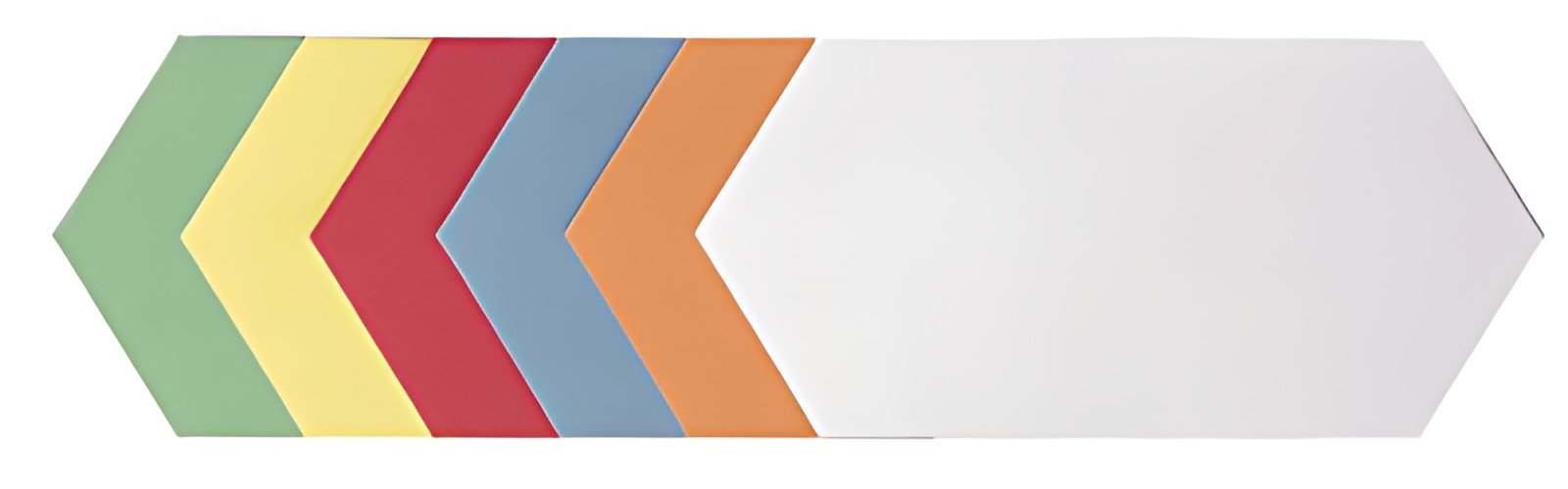 FRANKEN Carte de présentation, losange, 205 x 95 mm, assorti