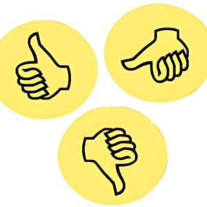 FRANKEN Symbole d'appréciation pour présentation "Pouces"