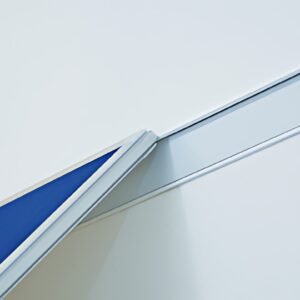 FRANKEN Set de rails muraux PRO, 3.000 x 60 mm, argent
