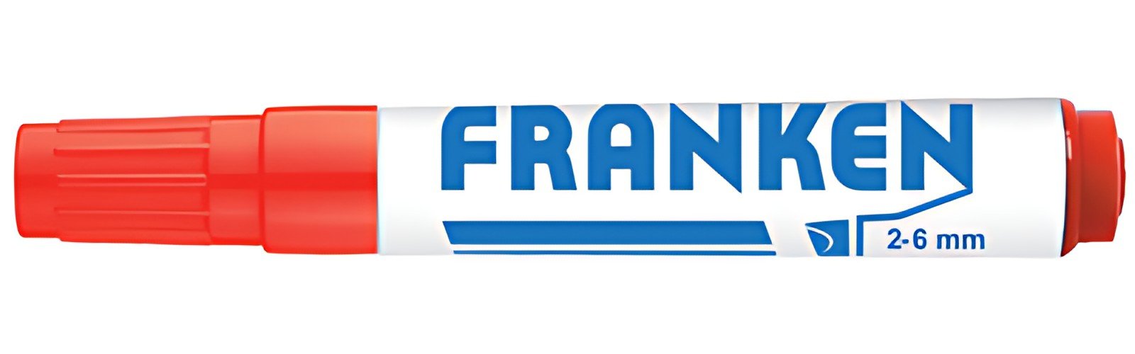 FRANKEN Marqueur pour chevalet, tracé: 2-6 mm, rouge
