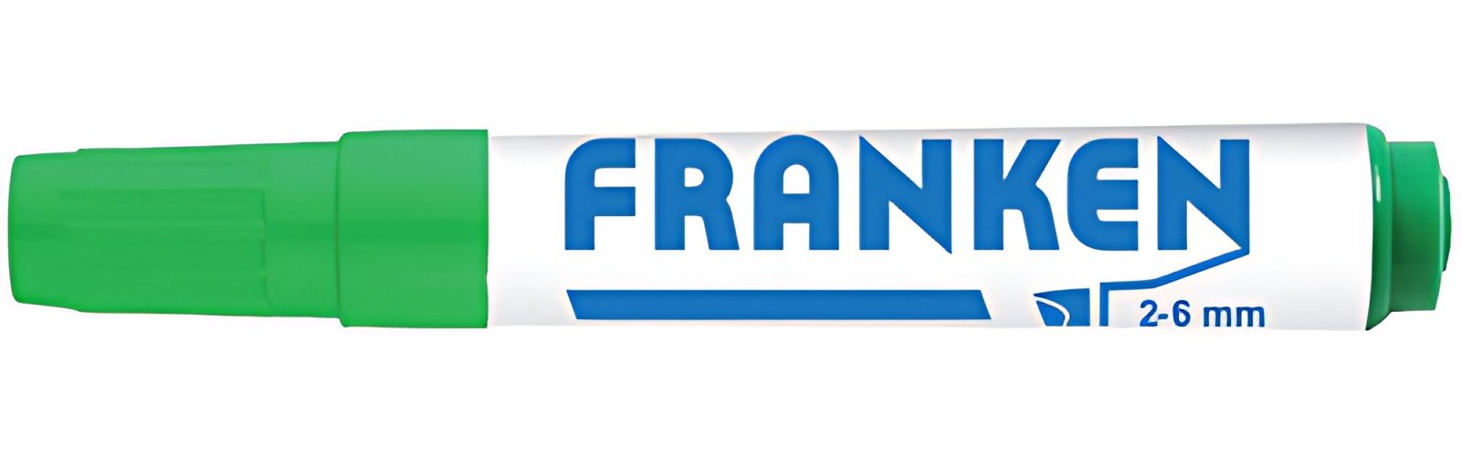 FRANKEN Marqueur pour chevalet, tracé: 2-6 mm, vert