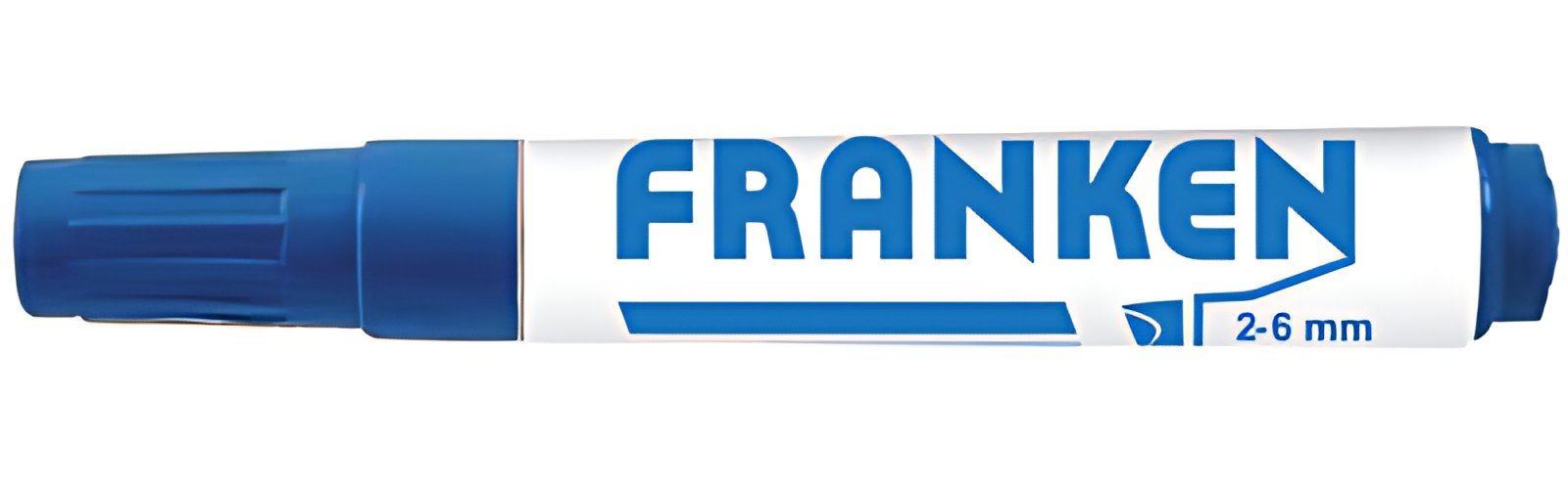 FRANKEN Marqueur pour chevalet, tracé: 2-6 mm, bleu