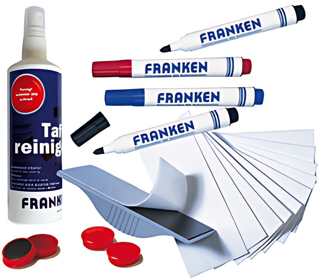 FRANKEN Kit d'accessoire pour tableau mural blanc X-tra!Line