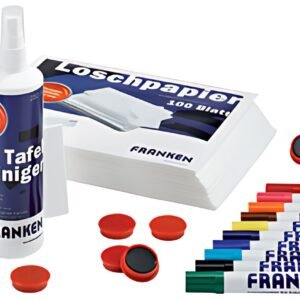 FRANKEN Kit de démarrage pour tableau blanc, magnétique