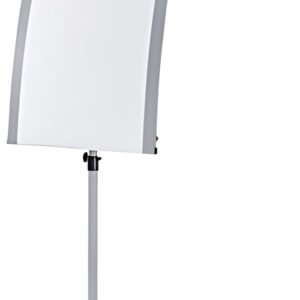 FRANKEN Chevalet de conférence PRO Mobil Paper Roll, argent