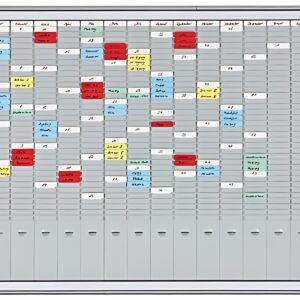FRANKEN Tableau planning à fiches T, (L)1.008 x (H)783 mm