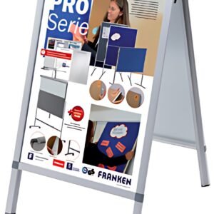 FRANKEN Panneau d'affichage "Outdoor PRO", A1, 640 x 1100 mm