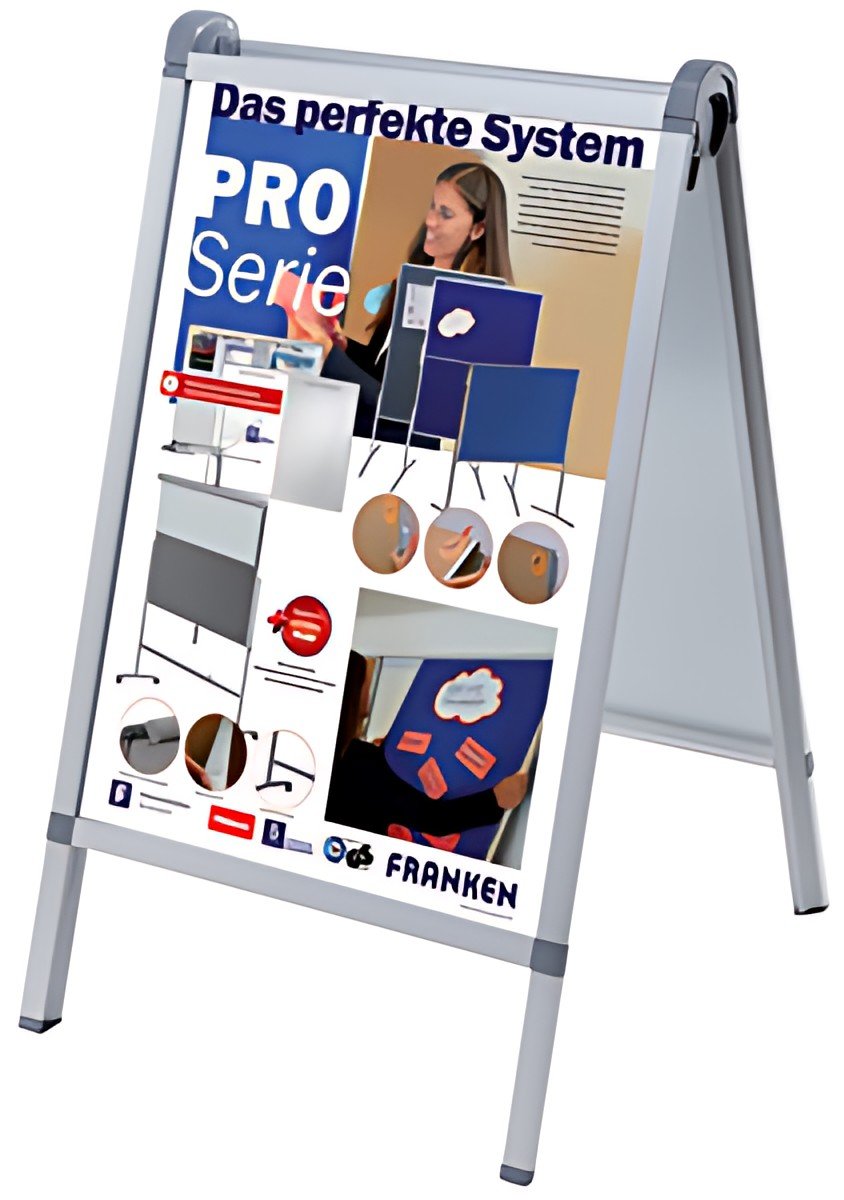 FRANKEN Panneau d'affichage "Outdoor PRO", A1, 640 x 1100 mm
