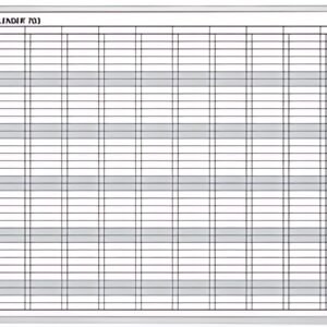 FRANKEN Bande de dates pour tableau planning JK703