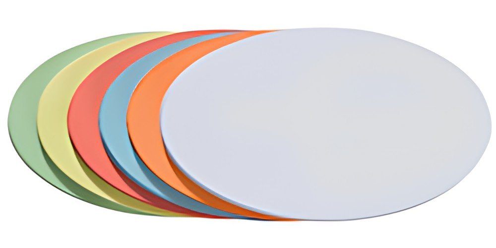 FRANKEN Carte de présentation, oval, auto-collant