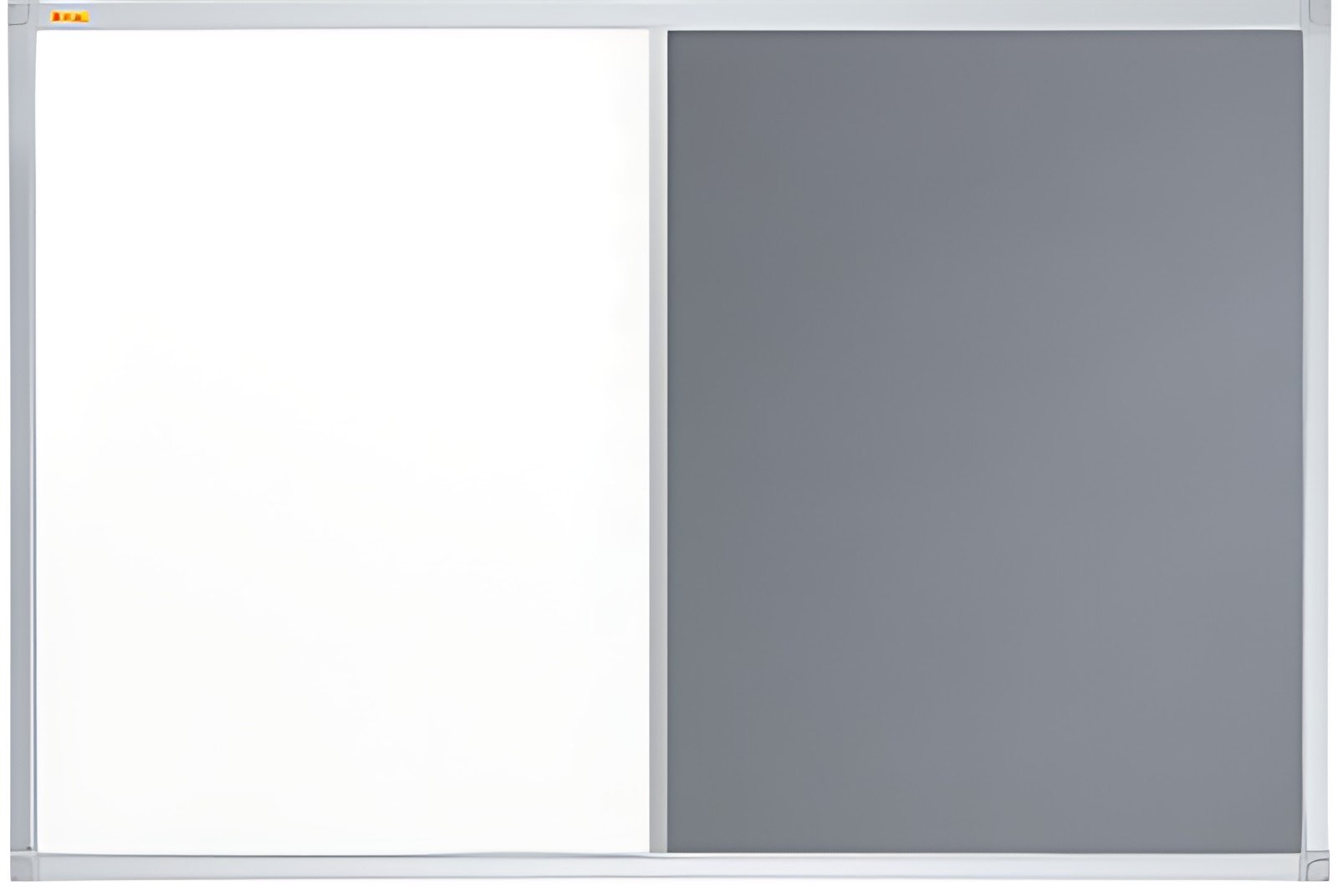 FRANKEN Tableau duo X-tra! Line, (L)600 x (H)450 mm, bleu