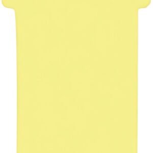 FRANKEN Fiches T, taille 2 / 48 x 84 mm, jaune