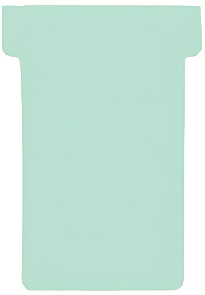 FRANKEN Fiches T, taille 2 / 48 x 84 mm, vert clair