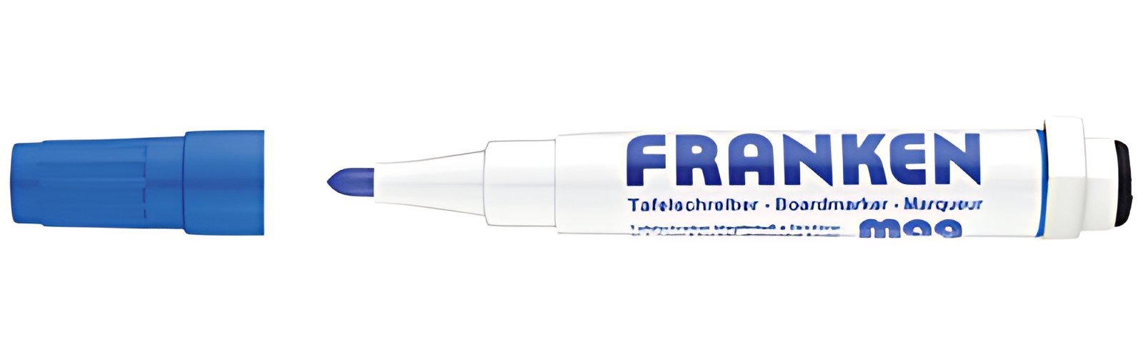 FRANKEN Marqueur pour tableau blanc MagWrite, bleu
