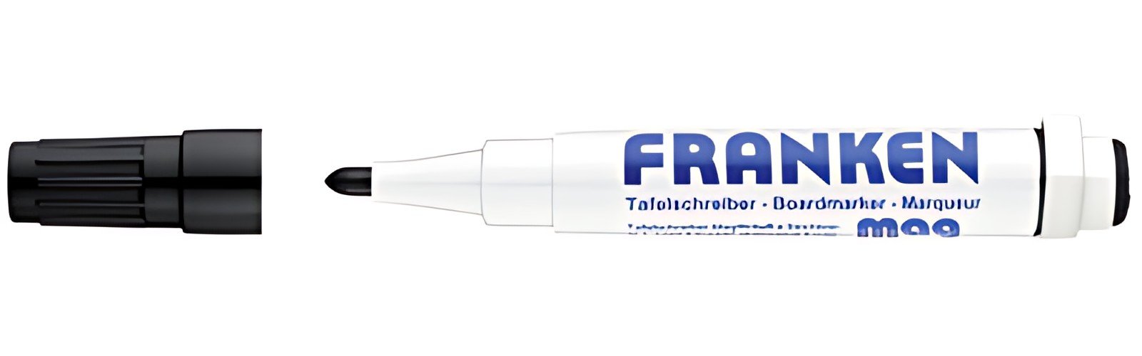 FRANKEN Marqueur pour tableau blanc MagWrite, noir