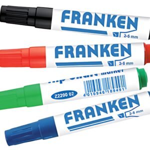 FRANKEN Marqueur pour chevalet de conférence, étui de 4