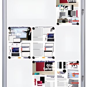 FRANKEN Vitrine d'affichage SECURITY 12 x A4, ininflammable