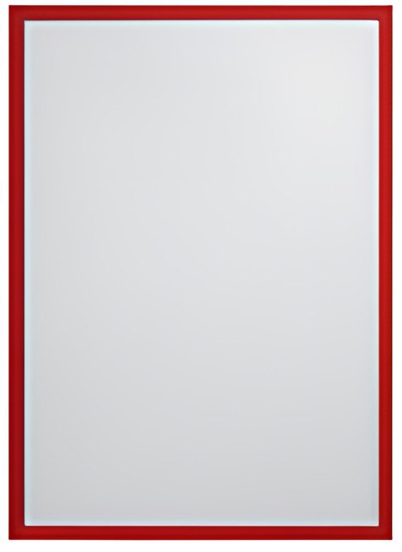 FRANKEN Pochette magnétique Frame It Eco, A4, rouge