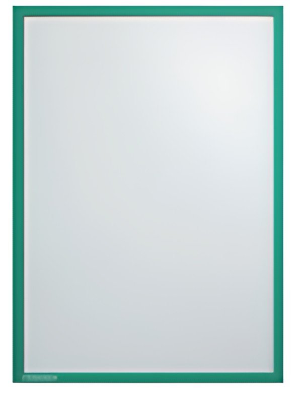 FRANKEN Pochette magnétique Frame It Eco, A4, vert