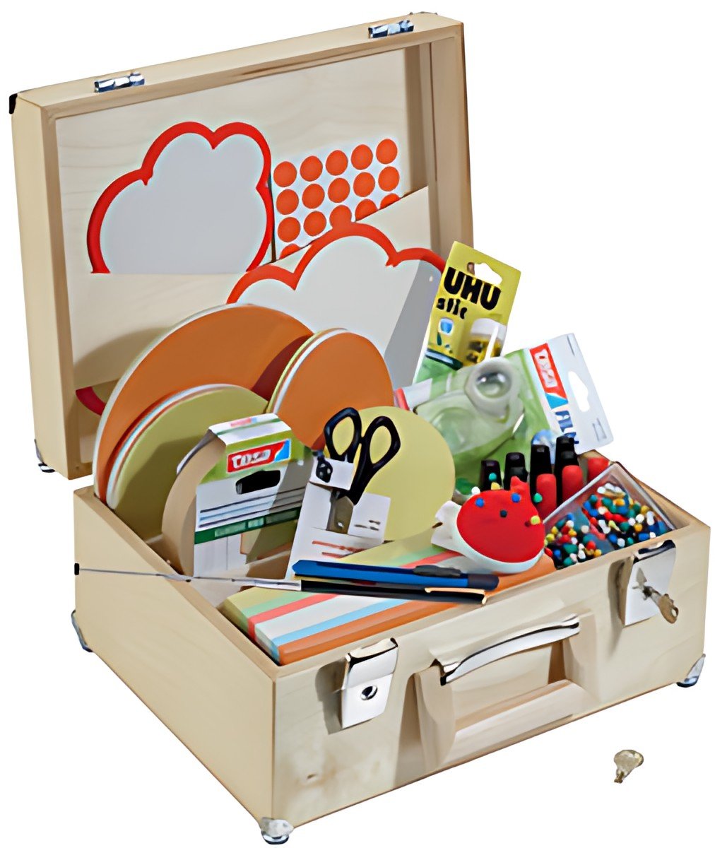 FRANKEN Mallette de présentation, 2.200 pièces, bois