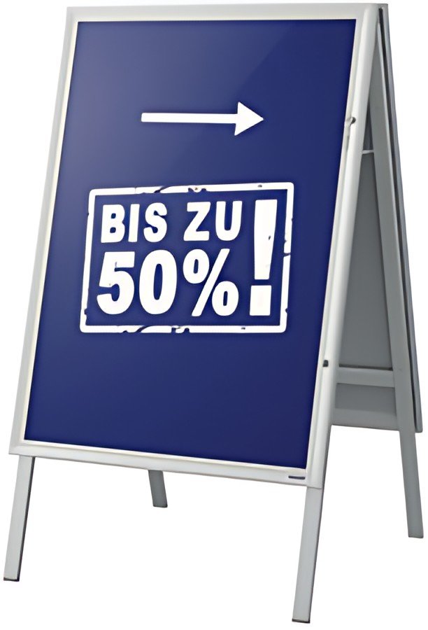 FRANKEN Porte-affiche PRO Security, A1, verrouillable