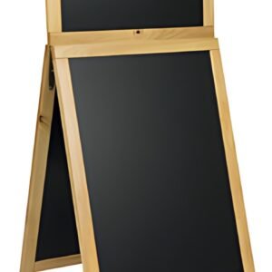 Securit Panneau trottoir DELUXE Top Board, couleur hêtre