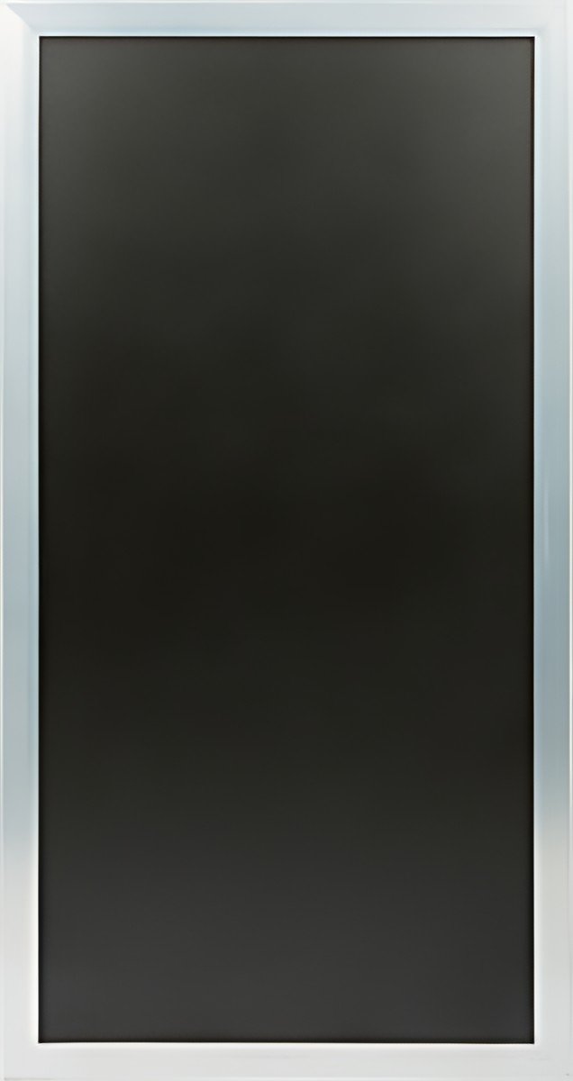 Securit Cloison MULTI BOARD, avec tableau noir, argent