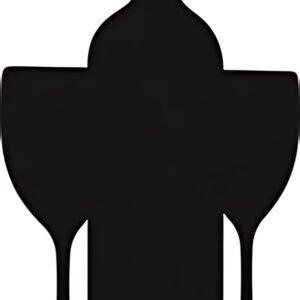 Securit Ardoise de table SILHOUETTE "Vin"