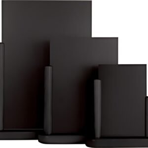 Securit Ardoise de table ELEGANT, petit, noir