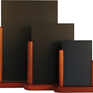 Securit Ardoise de table ELEGANT, grand, acajou