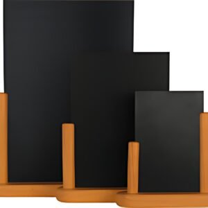 Securit Ardoise de table ELEGANT, grand, teck