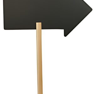 Securit Panneau indicateur SILHOUETTE "ARROW"