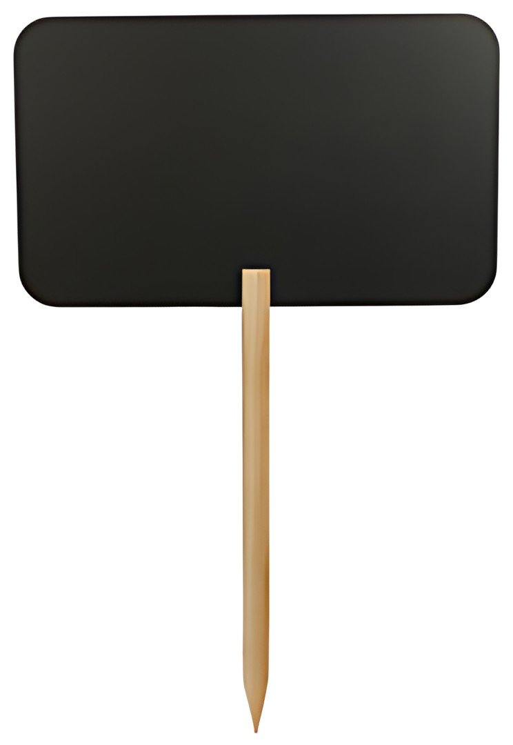 Securit Panneau indicateur SILHOUETTE "RECTANGLE"