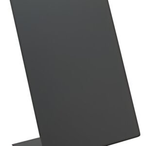 Securit Ardoise de table L-SHAPE, A5, noir