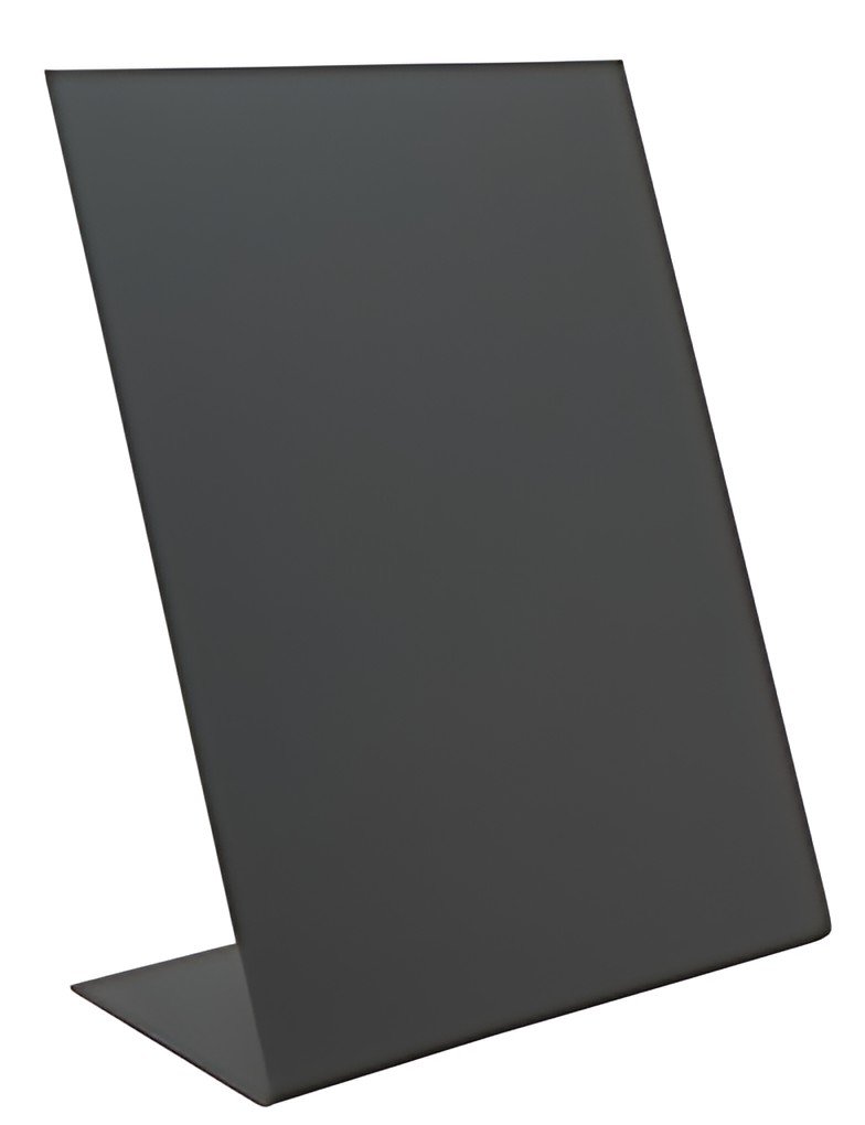 Securit Ardoise de table L-SHAPE, A5, noir