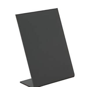 Securit Ardoise de table L-SHAPE, A7, noir