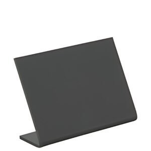 Securit Ardoise de table L-SHAPE, A8, noir